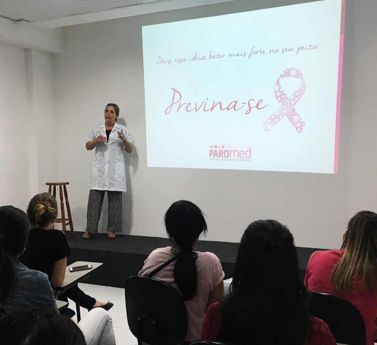 Empresa Saudável: Palestra sobre Outubro Rosa