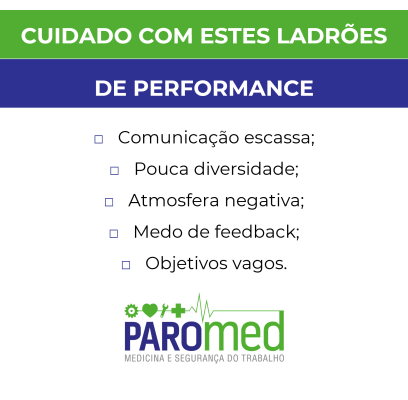 LADRÕES DA ALTA PERFORMANCE