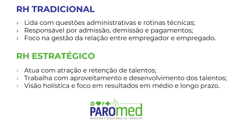 RH ESTRATÉGICO E TRADICIONAL