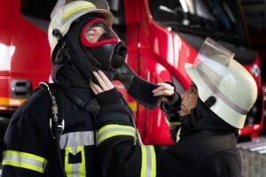 Simulação de incêndio