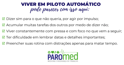 viver no piloto automático pode parecer com isso